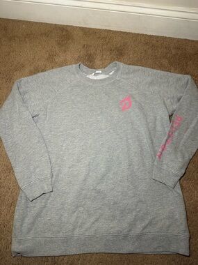 Peloton Limitless Women’s Crewneck Pullover Sweatshirt Size Large Grey
